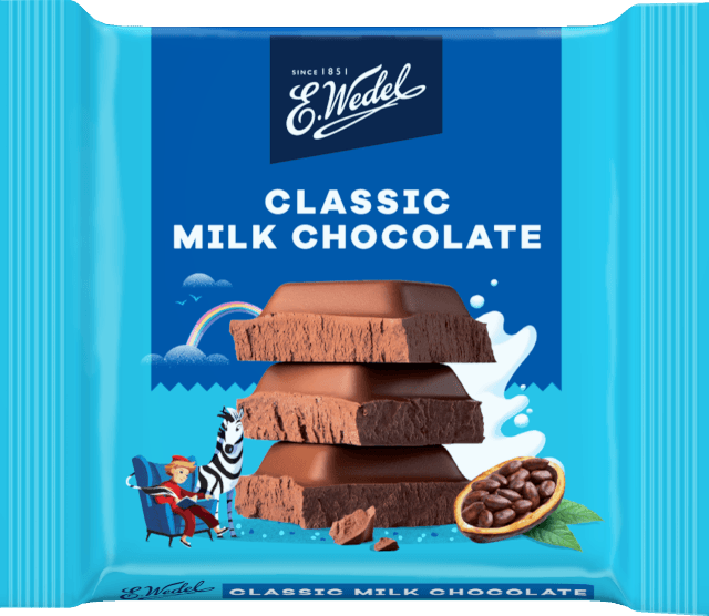 Classic milk chocolate 40g