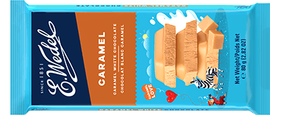 Caramel white chocolate 80g