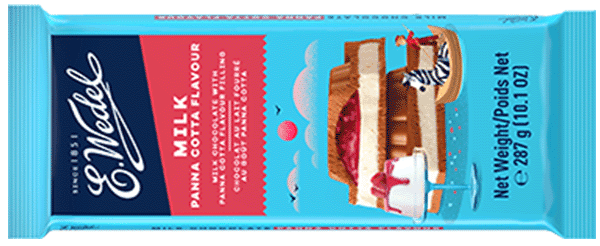 Milk chocolate with Panna Cotta filling 287g